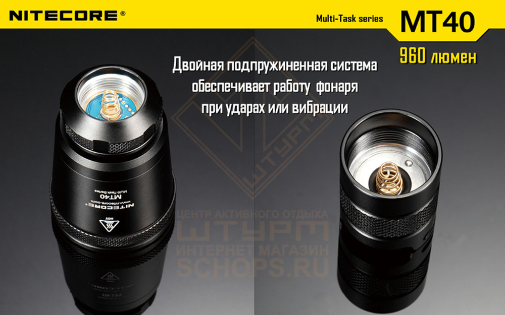 Фонарь Nitecore MT40 Kit