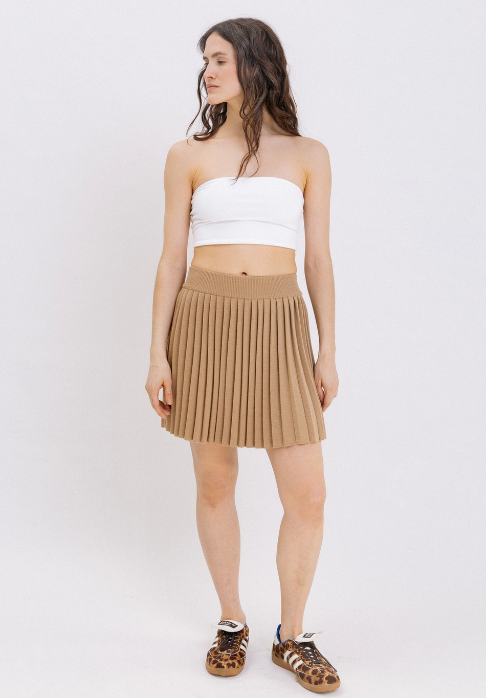 Юбка со складками