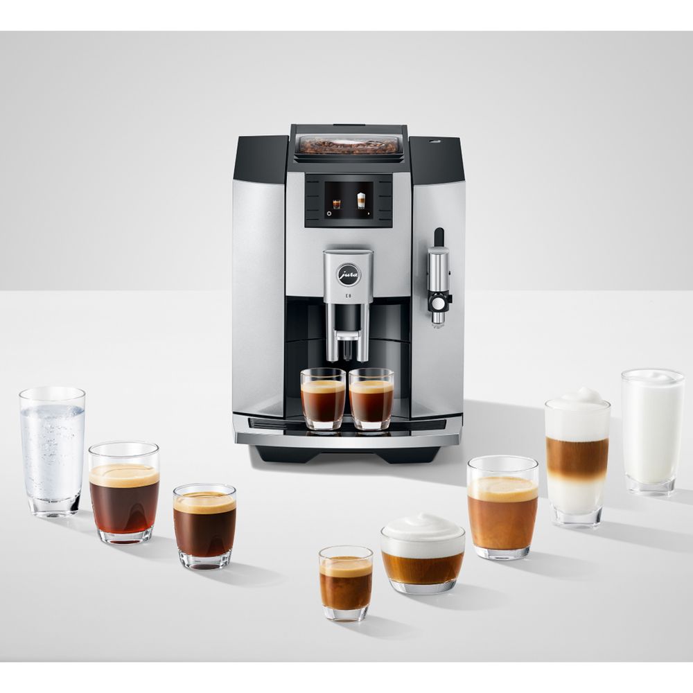 Кофемашина Jura E8 Moonlight Silver EB (15336) - 12