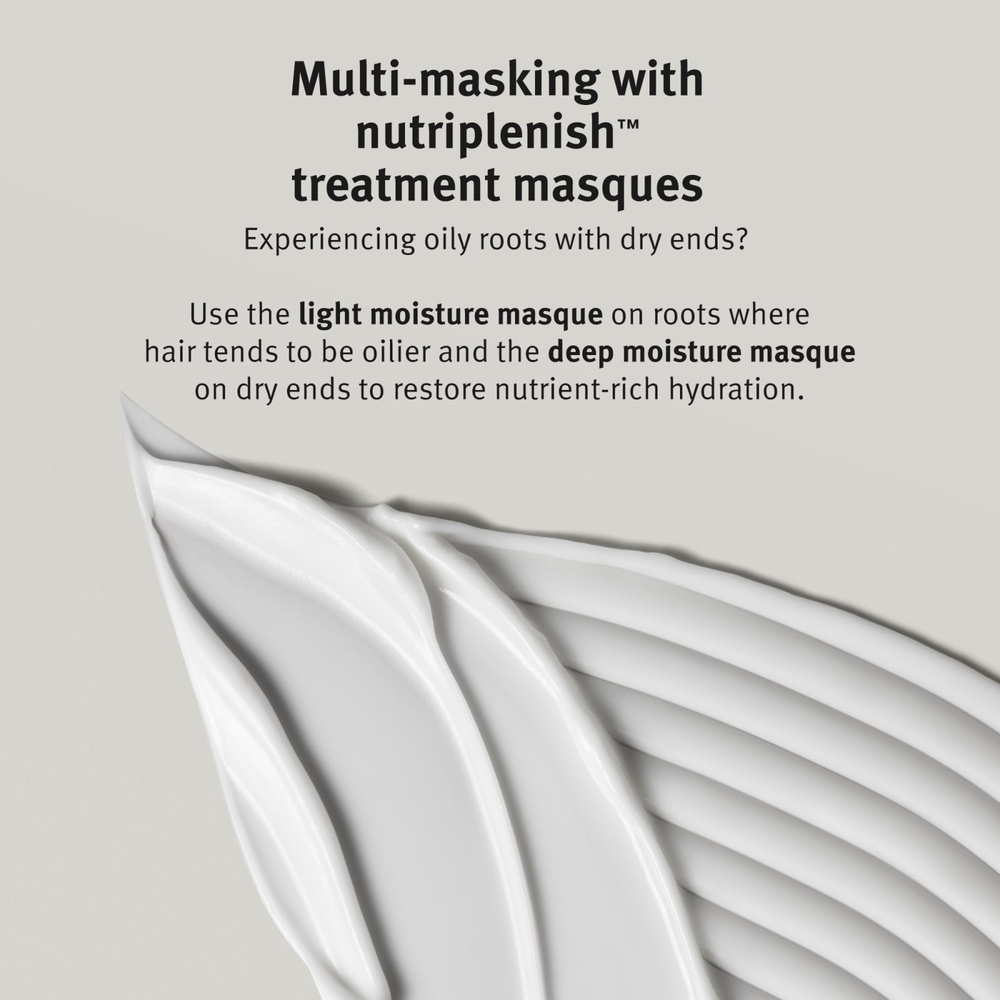 Aveda Nutriplenish Masque Deep Moisture - глубоко увлажняющая маска для сухих кончиков волос /   200  ml  / GTIN 18084036020