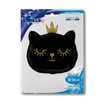 Фольгированный шар-фигура «Котенок принцесса» в ассортименте, 66 см / 74 см, Китай / Италия