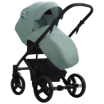 Коляска 2в1 Bebetto MAGNUM LIGHT SE light se 09 (шалфей) черная рама