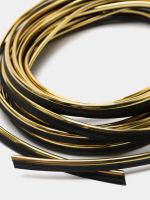 Лента декоративная золото 5мм