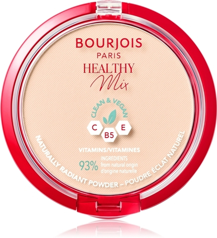 Bourjois Healthy Mix - Матирующая пудра для сияния кожи, 10 g