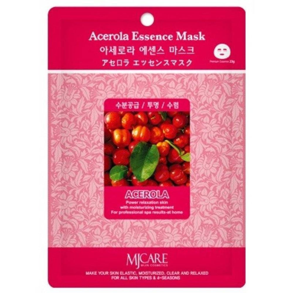 Тканевая маска с экстрактом ацеролы MIJIN Care Acerola Essence Mask