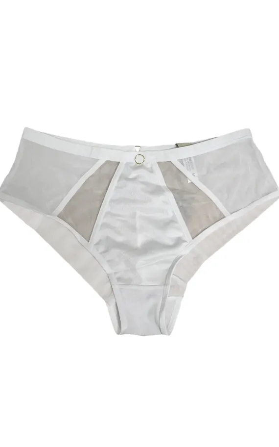 BUTTERFLY WHITE Mini Трусы бразильяно SUBTILLE