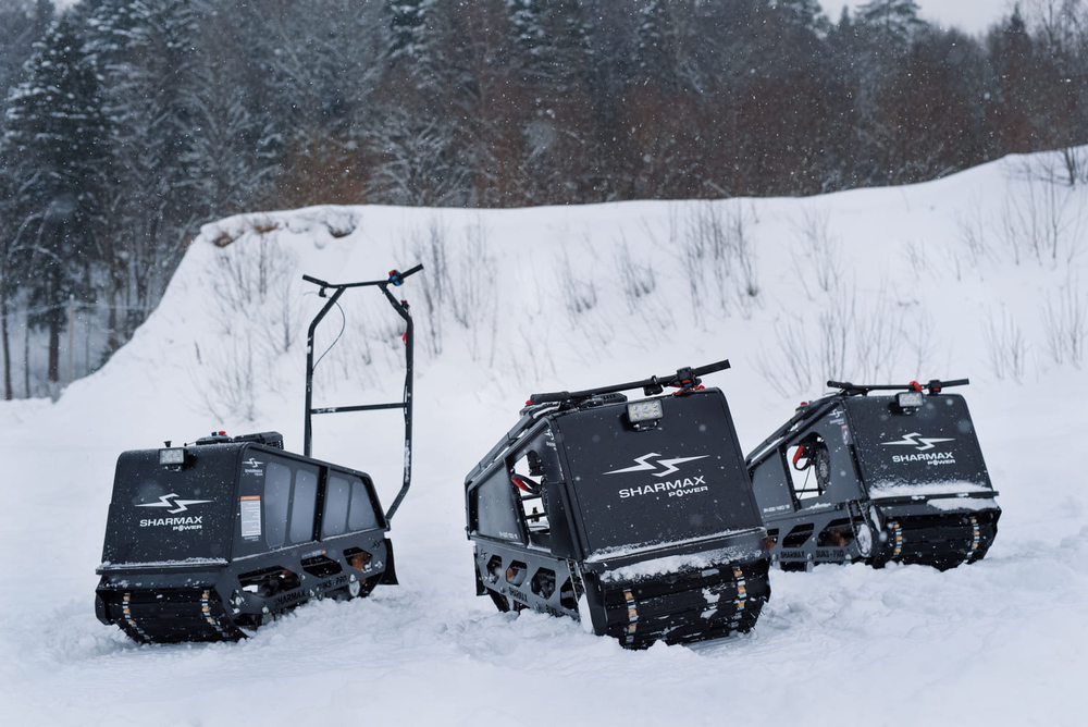 Мотобуксировщик SHARMAX S650 1450 HP18 Ultra