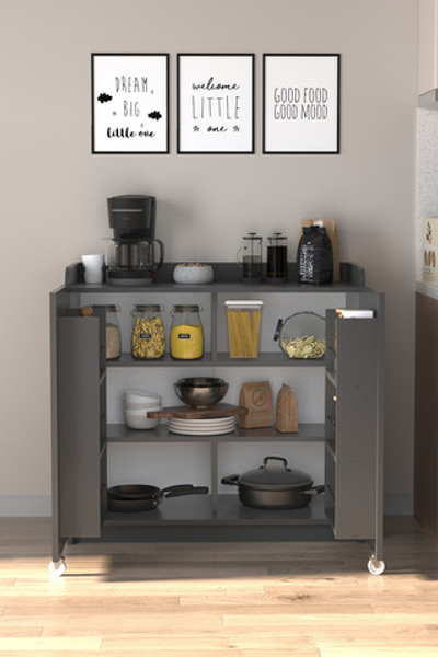 Кухонный шкаф GOKCE - антрацит