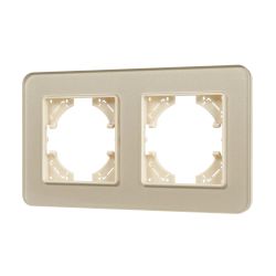 Рамка стеклянная FRM-OMALI-SFGS-2-GD (Arlight, -) 049711