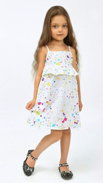 Сарафан "Маруся-1" р.110, Белый (Ивашка)