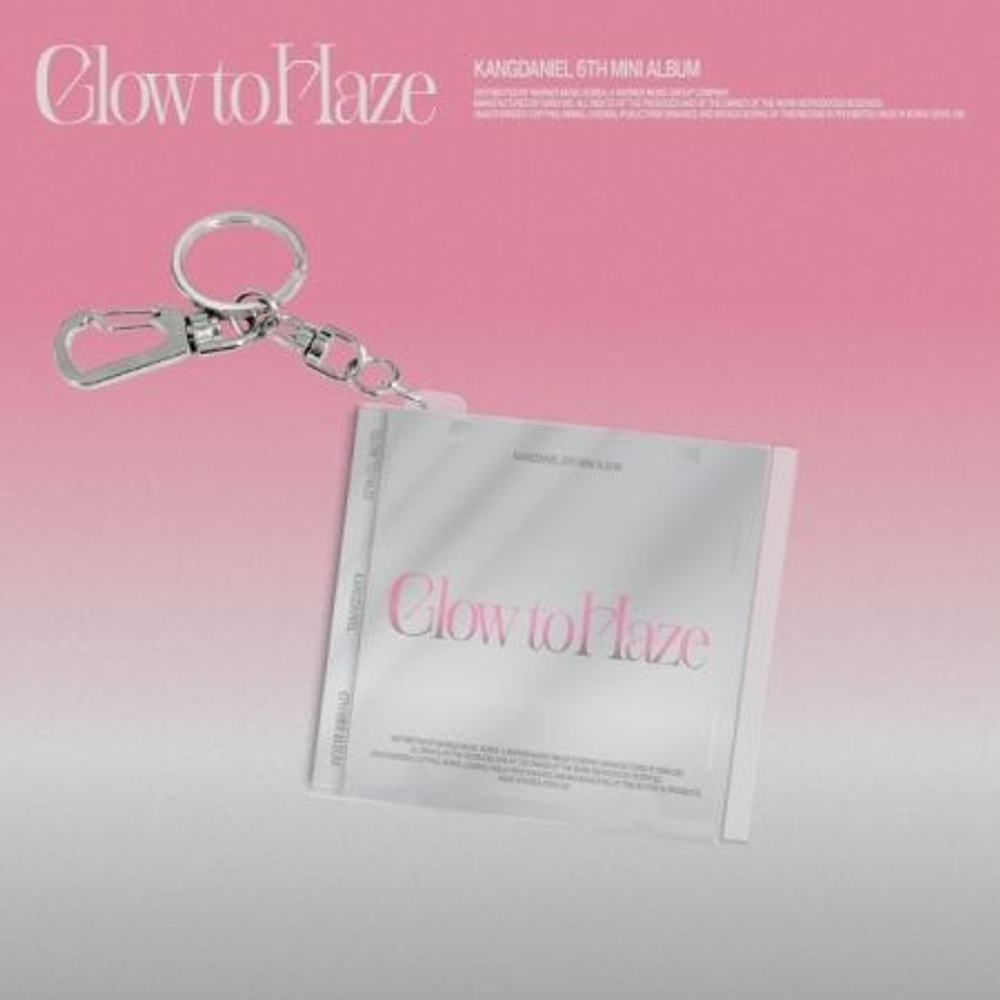 Альбом KANG DANIEL - GLOW TO HAZE 6th Mini Album MINI CD KEYRING Version
