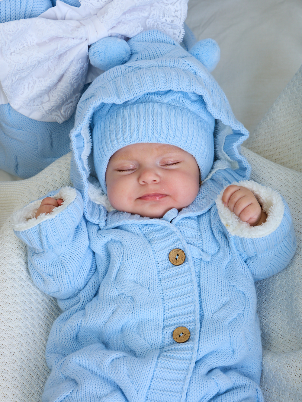 Конверт на выписку для новорожденных зима