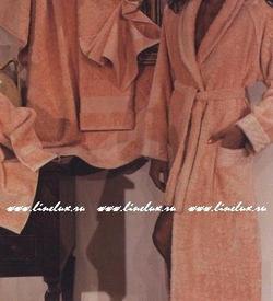 Халат и полотенца 5шт Palombella Egitto белый