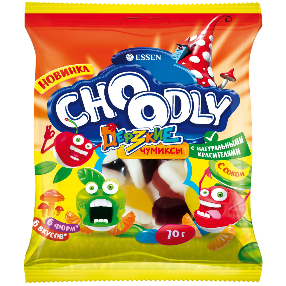 Мармелад Choodly Дерзские Чумиксы 70 гр