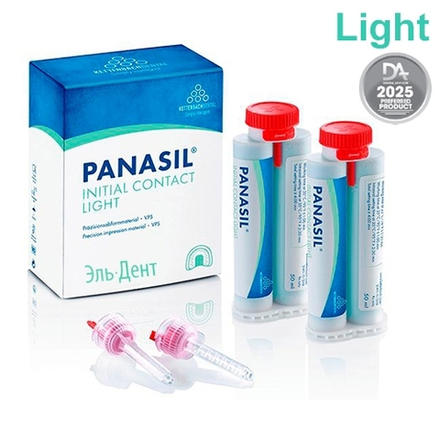 Panasil Light (2х50мл, 8смесит.) текучий корригирующий материал, Kettenbach 13411