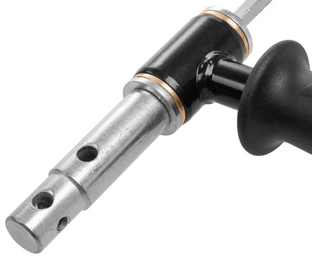 Адаптер универсальный с ручкой к шуруповерту для ледобуров Ø19/Ø22 мм, арт. АШ-25У