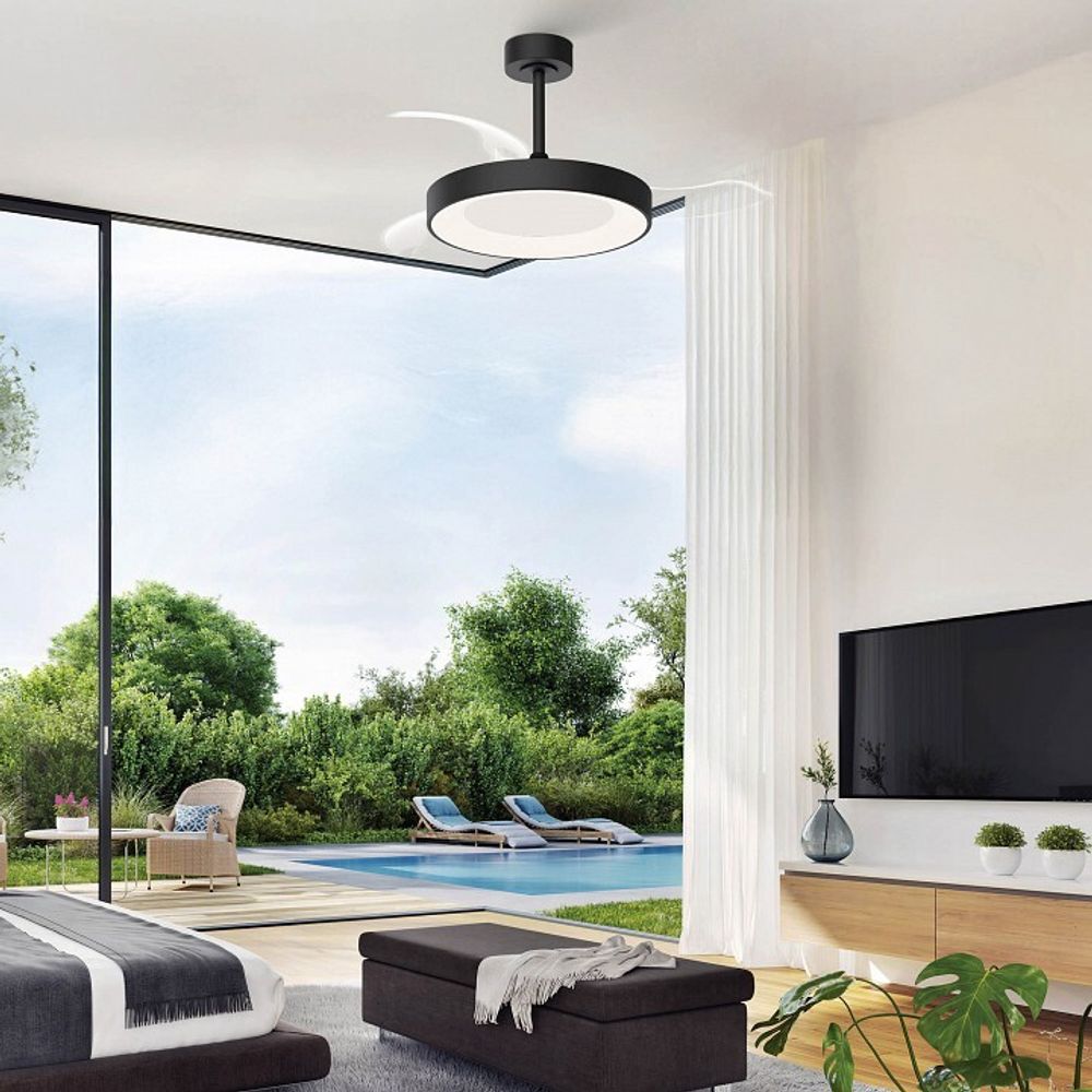 Светильник с вентилятором Mantra NISEKO FAN 9063