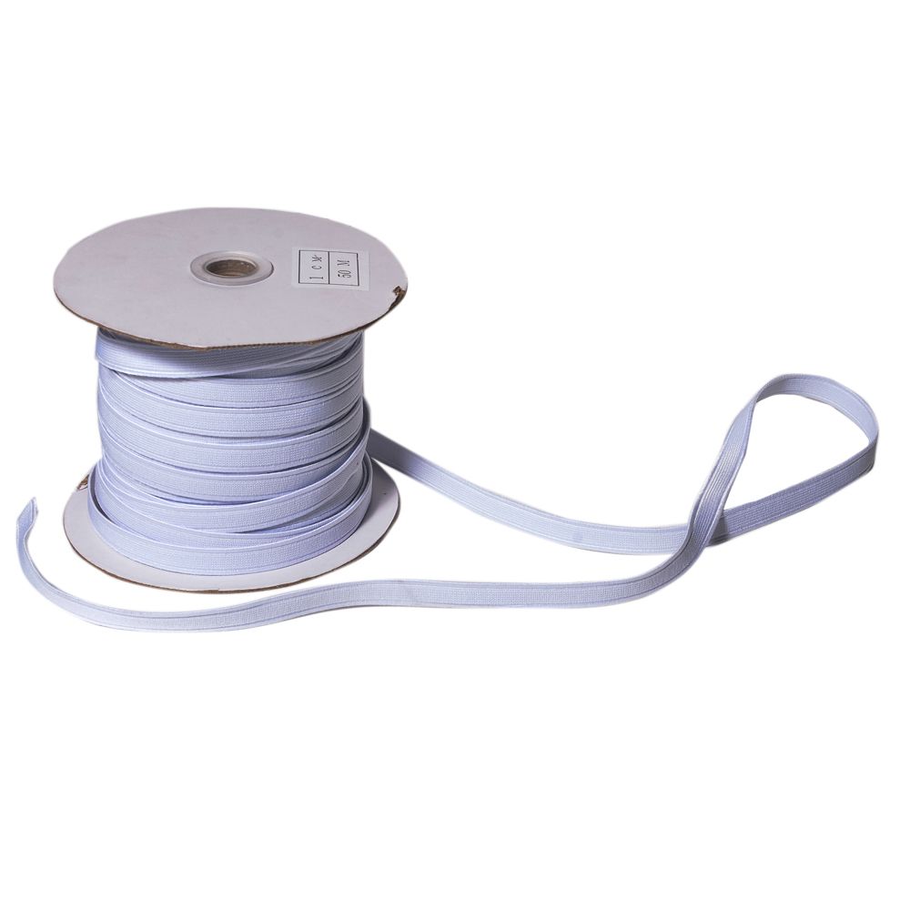 Резинка башмачная 6мм, белый