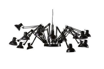 replica   dear ingo 12 lamps  black by Ingo Maurer