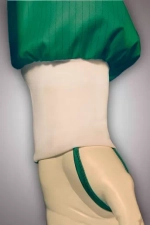 Комплект противочумный тип III (халат на завязках, бахилы с защитой от промокания, шапочка) 1 шт