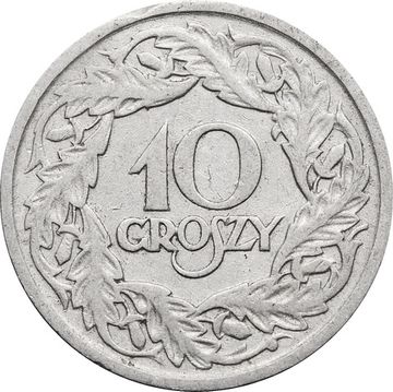 10 грошей 1923 Польша