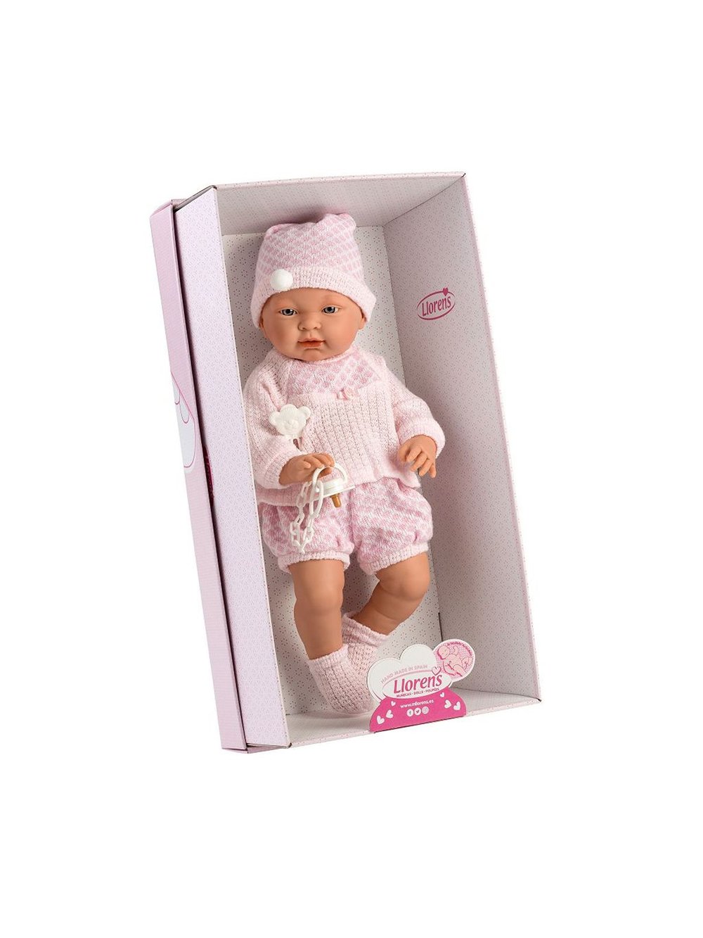 Кукла Llorens виниловая 45см Hugo (45024)