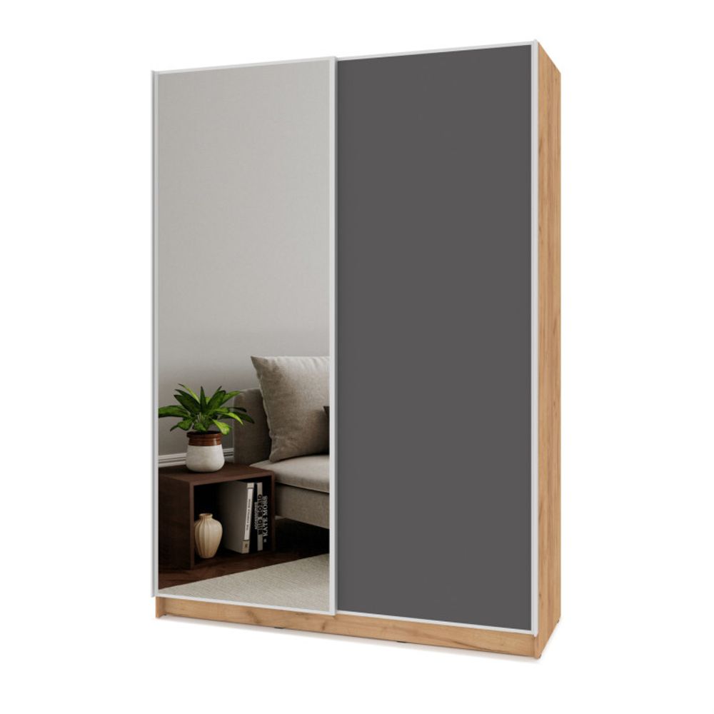 Шкаф-купе Браун Б632, 2270х1300х600 ЛДСП, MODERN, г. Ижевск