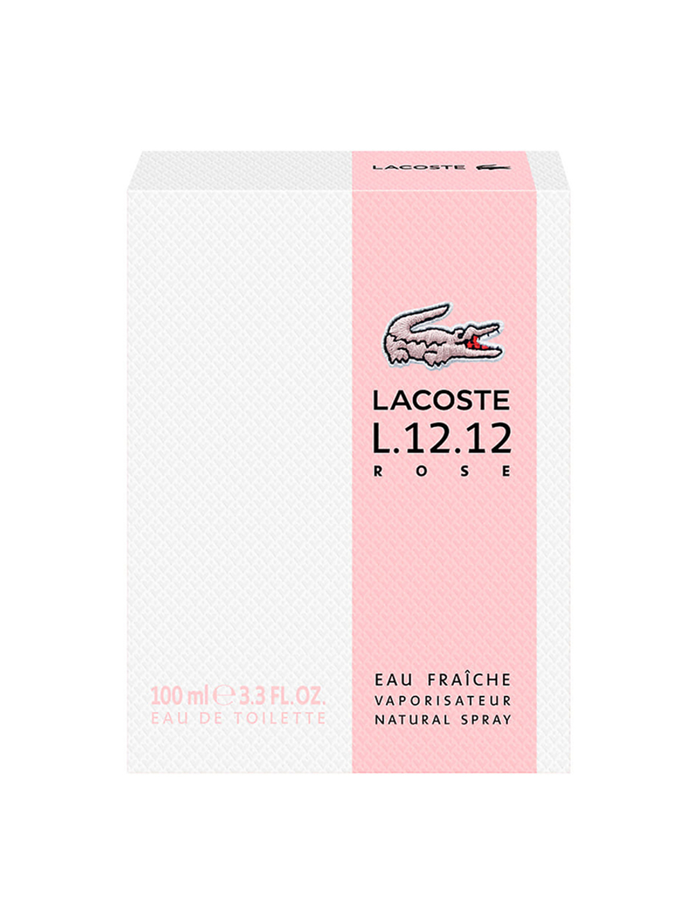 LACOSTE L.12.12 Rose Eau Fraiche lady tester 100ml edt