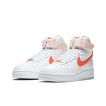 Женские кроссовки Nike Air Force 1 High 'White Orange Pearl' 334031‑118