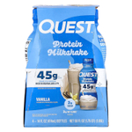 Quest Nutrition, Протеиновый молочный коктейль, ваниль, 4 флакона по 414 мл (14 жидк. Унций)