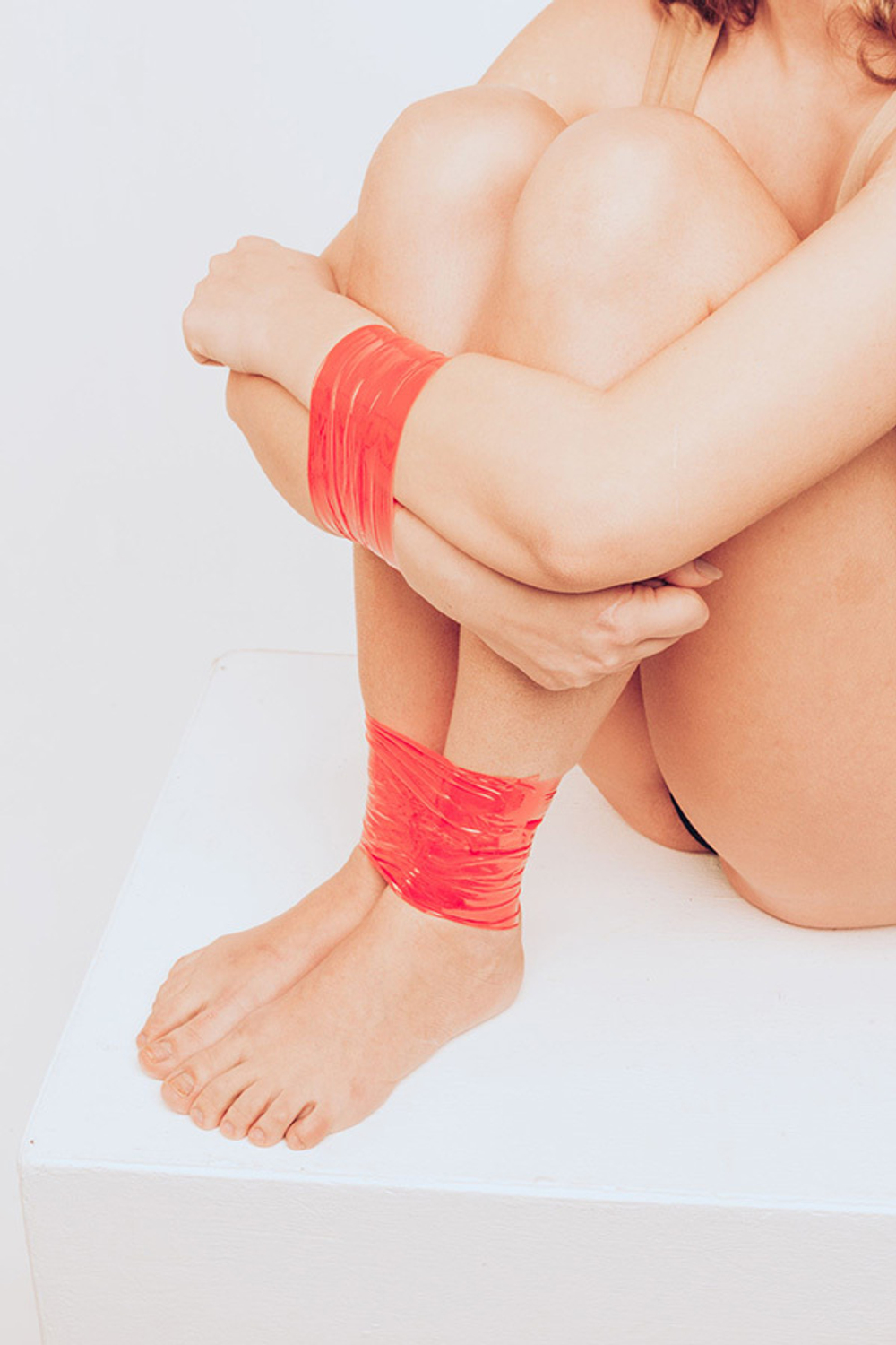 Красная бондажная лента (скотч) 150см Lola Games Vanilla Endorphin 1169-01lola