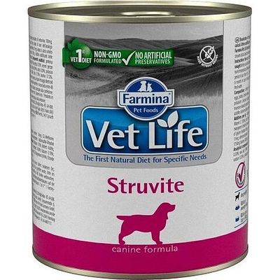 Влажный диетический корм Farmina Vet Life Dog Struvite для собак при струвитах 300г