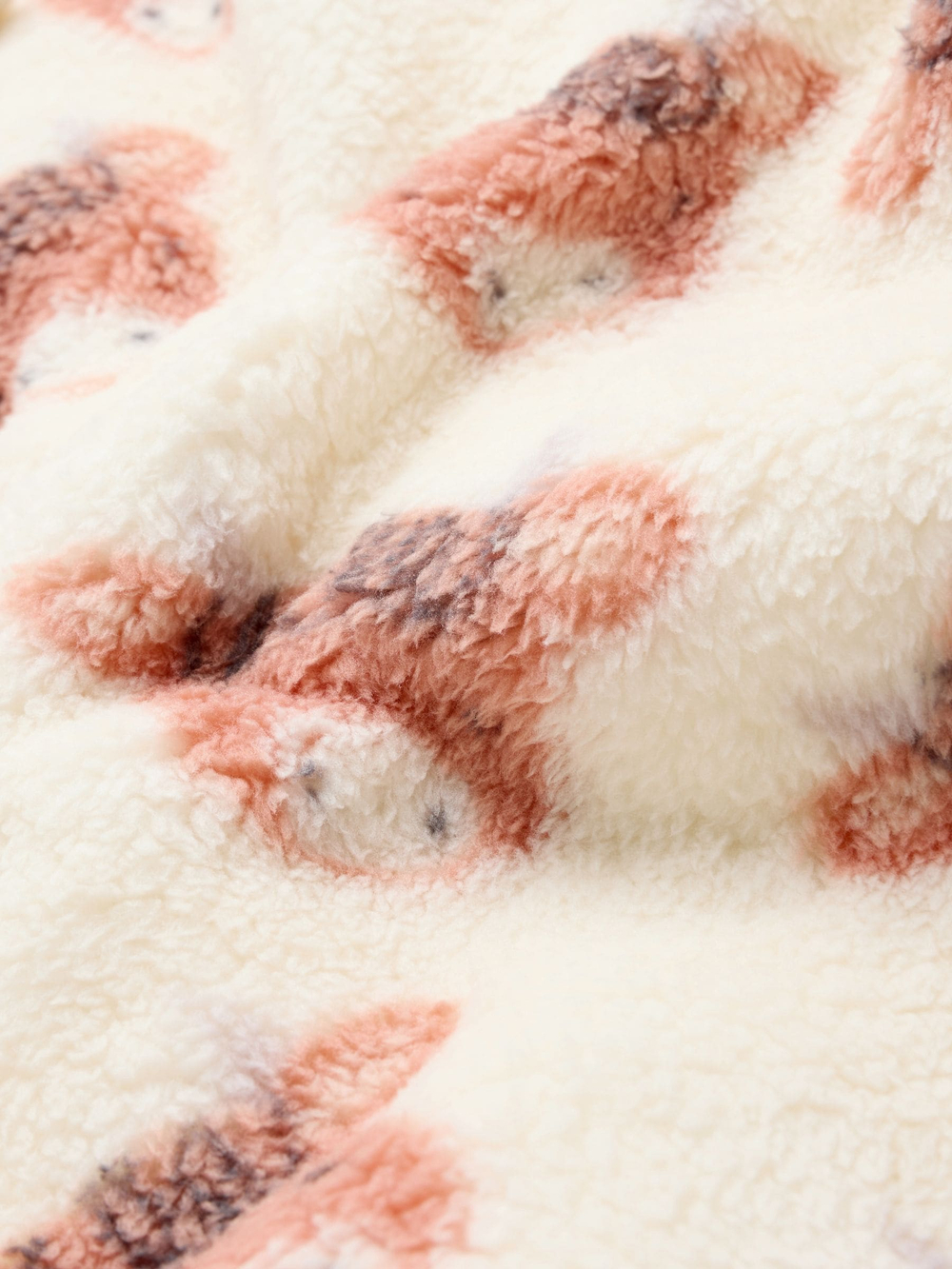 Комбинезон / Cлип флисовый для малышей Next F93-019, Молочный