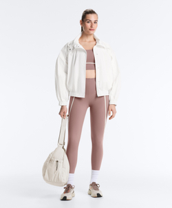 Oysho Топ Compressive, темно-сиреневый