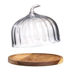 БЛЮДО СЕРВИРОВОЧНОЕ "VILLAGE" С КРЫШКОЙ ДИАМЕТР 24 СМ ВЫСОТА 19 СМ