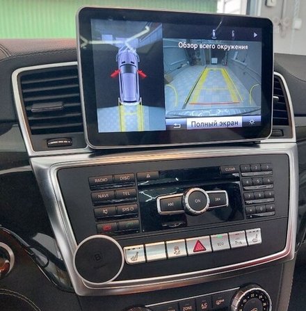 Магнитола для Mercedes-Benz ML (W166), GL (X166) 2011-2015 - Carmedia MKD-M9001 монитор 9" на Android 10, SIM-слот, 4ГБ-64ГБ