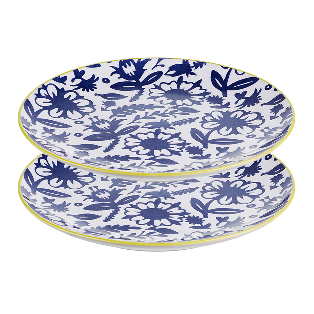 Набор тарелок bright traditions, D21,5 см, 2 шт.