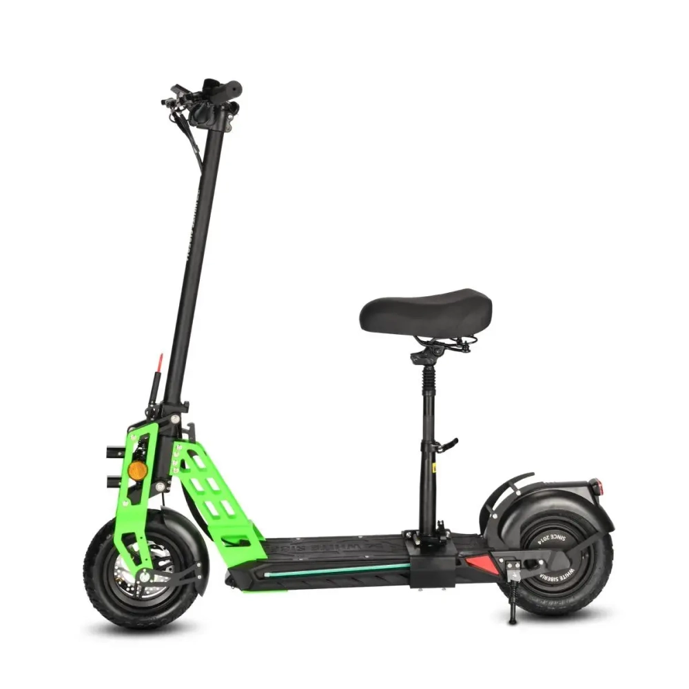 Электросамокат WHITE SIBERIA TAIGA 1000W с сиденьем