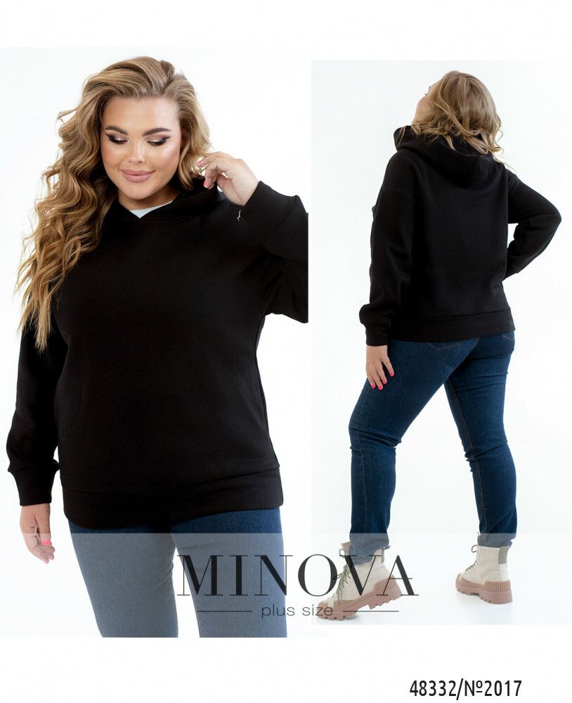 Худи 2017-черный Minova