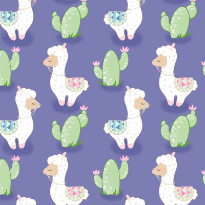 Ламы на тёмном фоне