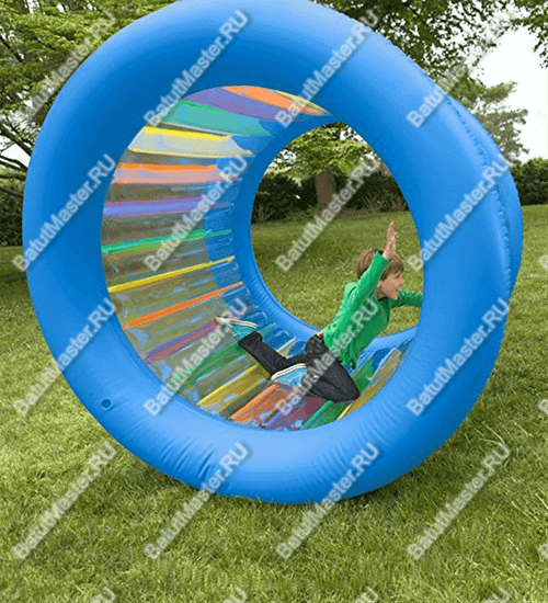 Аттракцион Водный цилиндр "Летнее настроение", ПВХ, 2,2*2*2 м