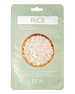 Yu.R Me Тканевая маска для лица с экстрактом риса Rice Sheet Mask, 25 мл.