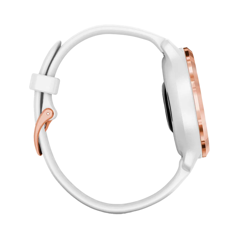 Умные часы Garmin Venu 2S, 40.4mm, White/Rose Gold (010-02429-13)