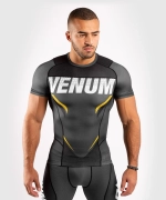 Рашгард Venum ONE FC Impact Grey-Yellow SS