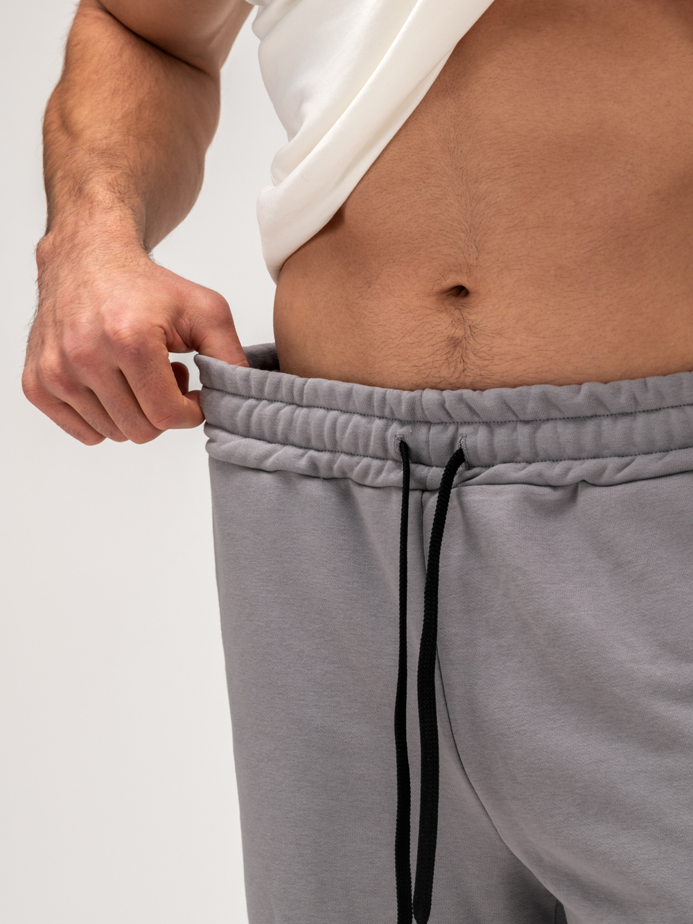 Шорты мужские трикотажные. Грей