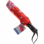 Зонт женский полуавтомат «Ultramarine - Венера», микс 6 цветов, 8 спиц, d-100см, длина в слож. виде 28см, голубые цветы