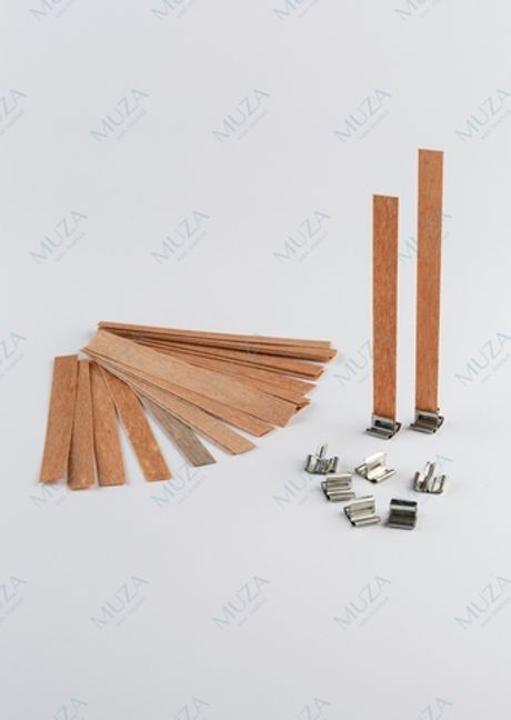 Фитили деревянные 10 шт.