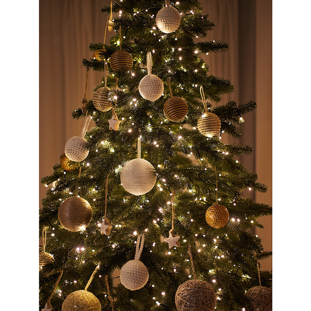 Набор ёлочных украшений disco balls из коллекции new year essential, 3 шт.