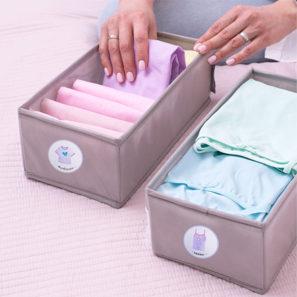 Набор для детского сада: кармашек, коврик, наклейки. Котик