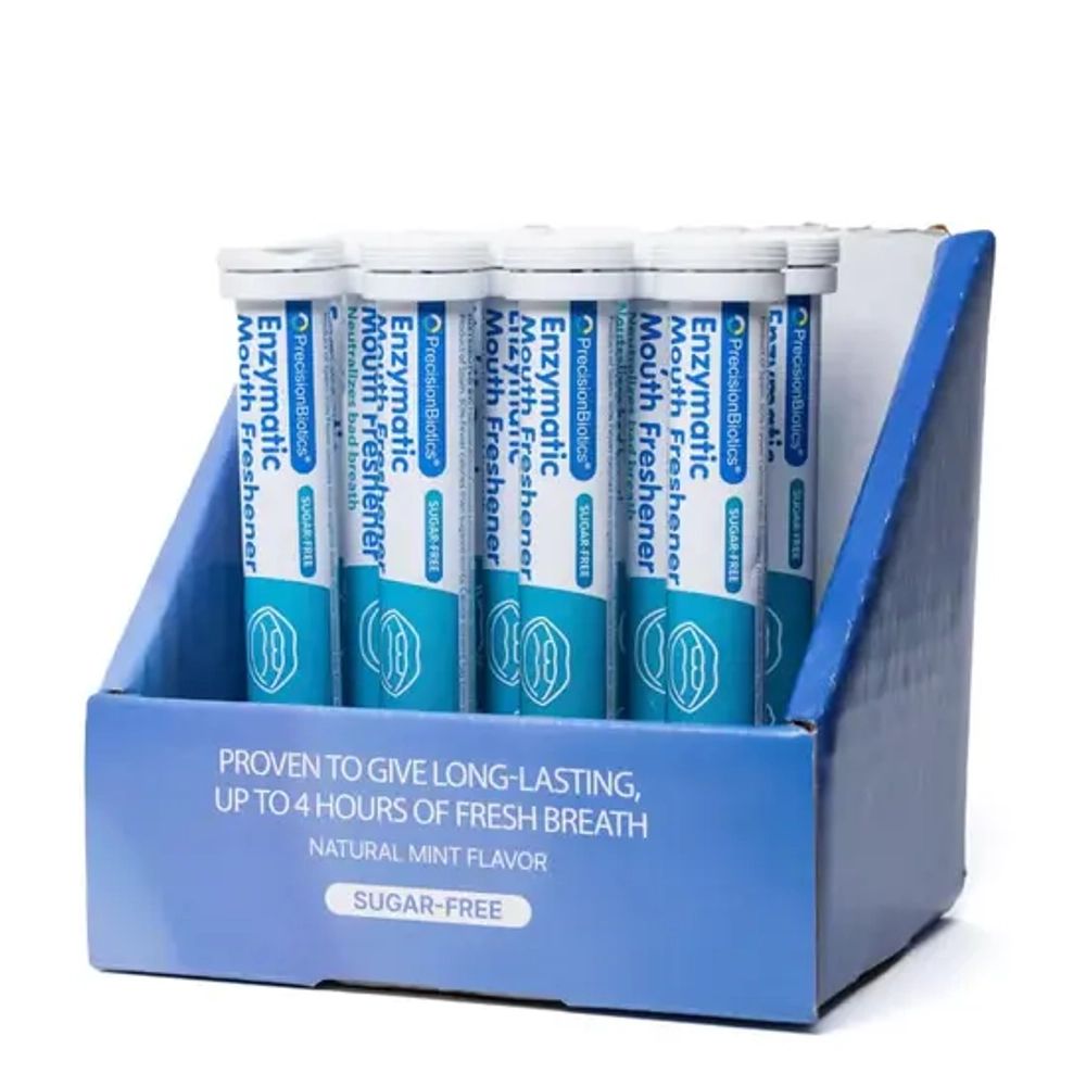 MicrobiomeLabs - Enzymatic Mouth Cleaner Lozenges 12 Pack